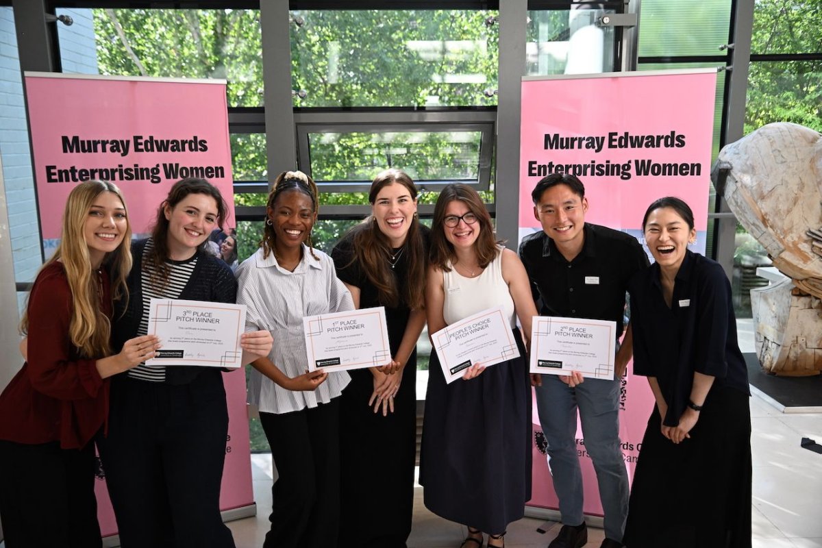 Afromics Wins Cambridge Enterprising Women Programme at Murray Edwards College